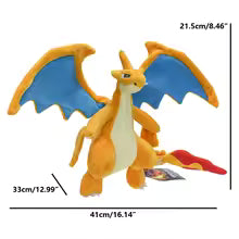 Evolution Mega Charizard Y Plush Toy