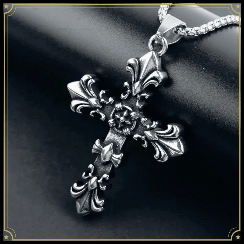 Fashion Stainless Steel Cross Jewelry Set for Men & Unisex