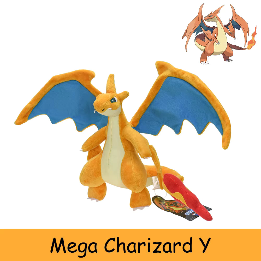 Evolution Mega Charizard Y Plush Toy