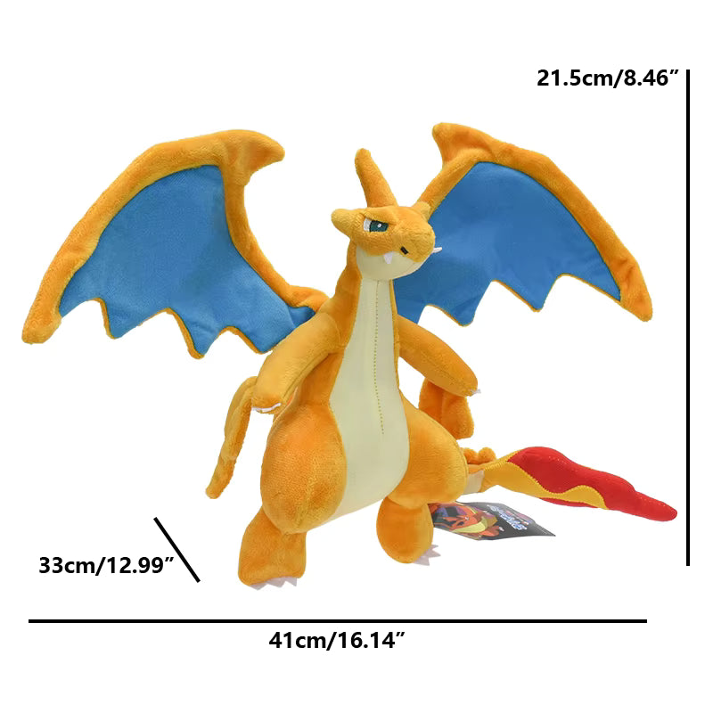 Evolution Mega Charizard Y Plush Toy