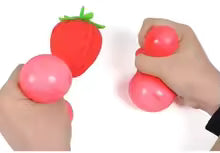 Super Jumbo Strawberry Squishy Slow Rising Anti-Stress