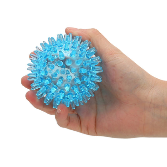 Spiky Ball Hollow Soft Stress Relief Massage Ball for Hand Wrist