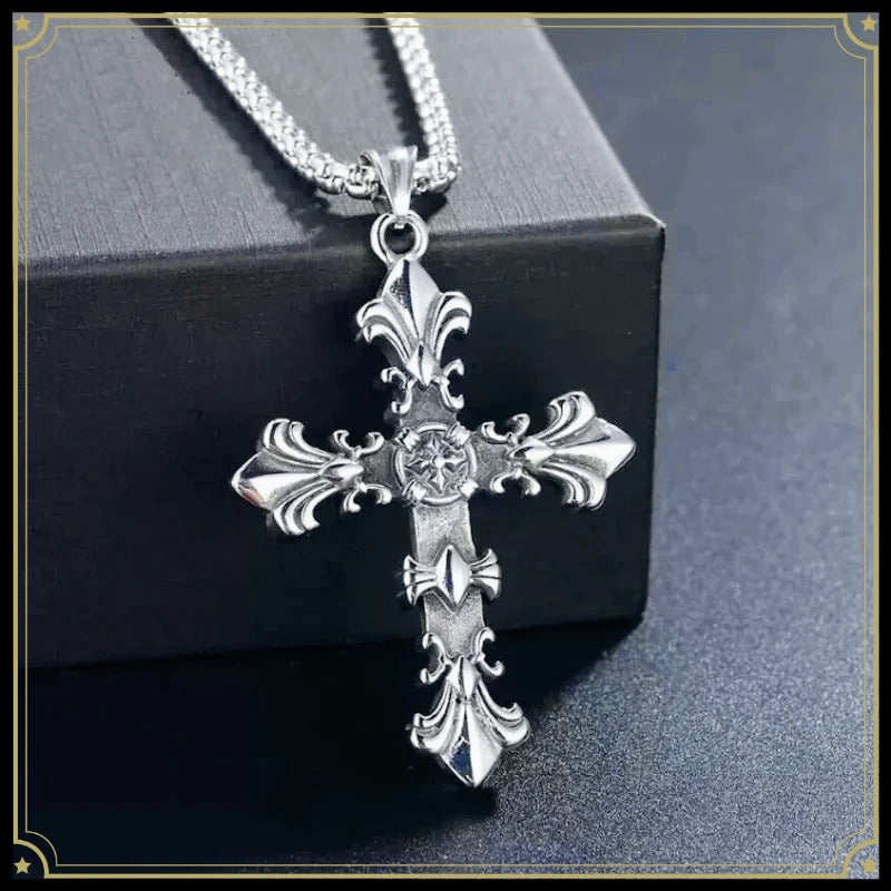 Fashion Stainless Steel Cross Jewelry Set for Men & Unisex