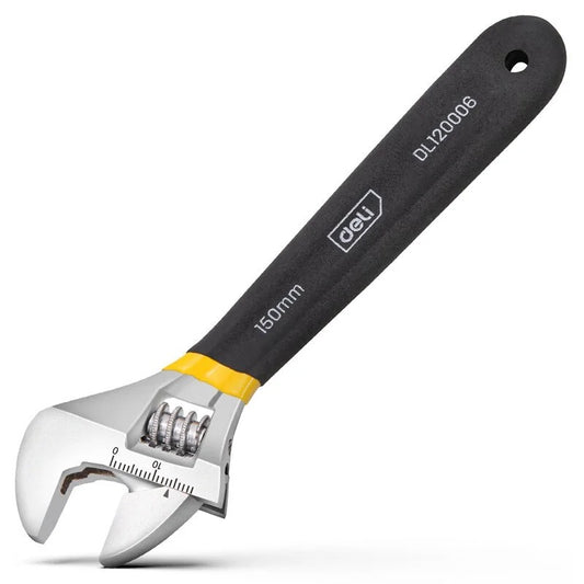 Universal Spanner Anti-Slip Rubber Grip Adjustable Wrench for Car Repair