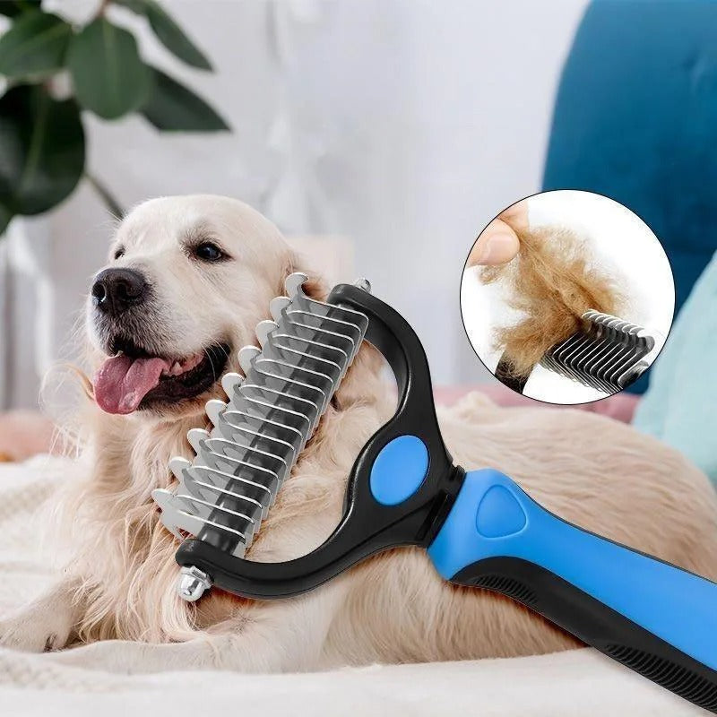 Pet Deshedding Brush Dog Hair Cats Comb Brush for Dog Grooming