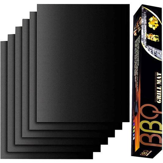 Non-Stick BBQ Grill Mat – Heat-Resistant, Reusable & Easy-Clean.