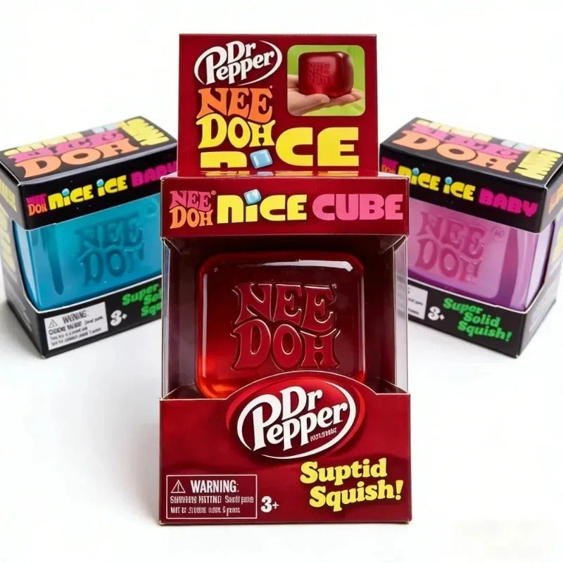 Nice Schylling Cube Sensory Squeezing Toy Cube for Stress relief