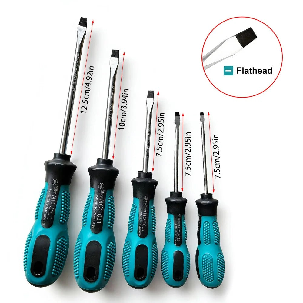 Magnetic Flathead Screwdriver – 3mm to 6mm
