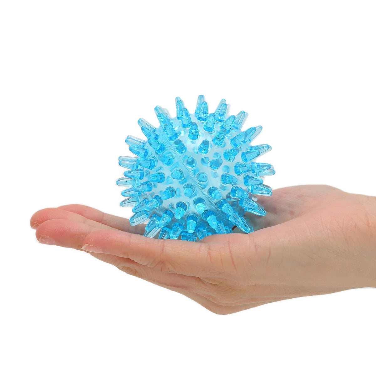 Spiky Ball Hollow Soft Stress Relief Massage Ball for Hand Wrist