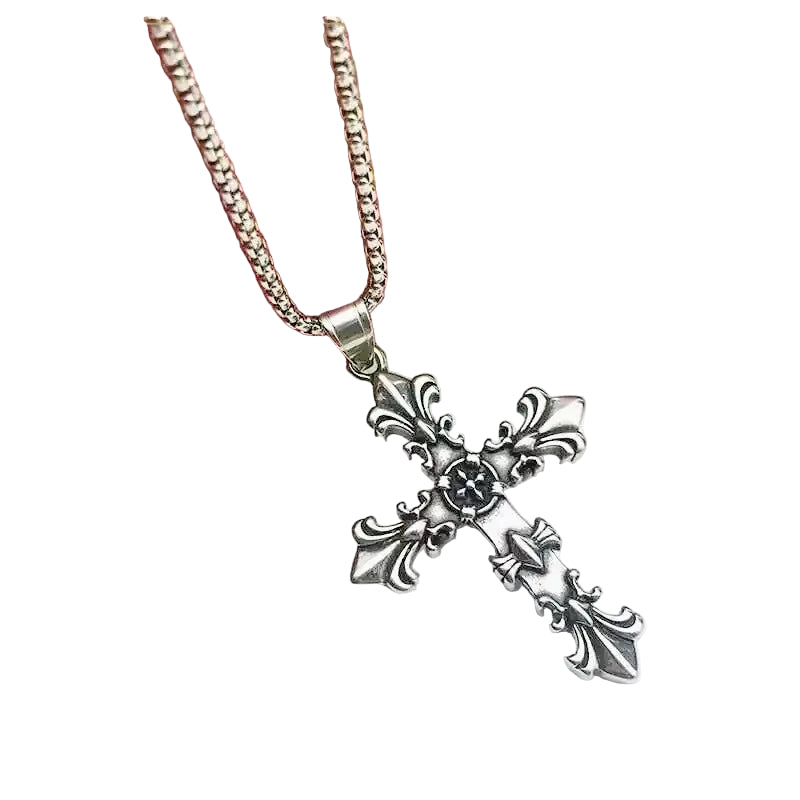 Fashion Stainless Steel Cross Jewelry Set for Men & Unisex
