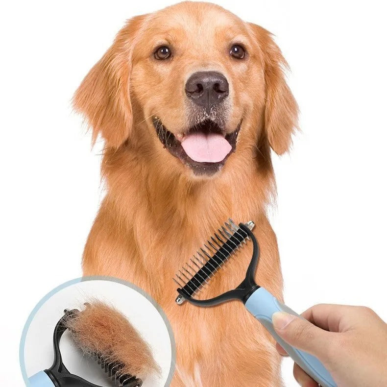 Pet Deshedding Brush Dog Hair Cats Comb Brush for Dog Grooming