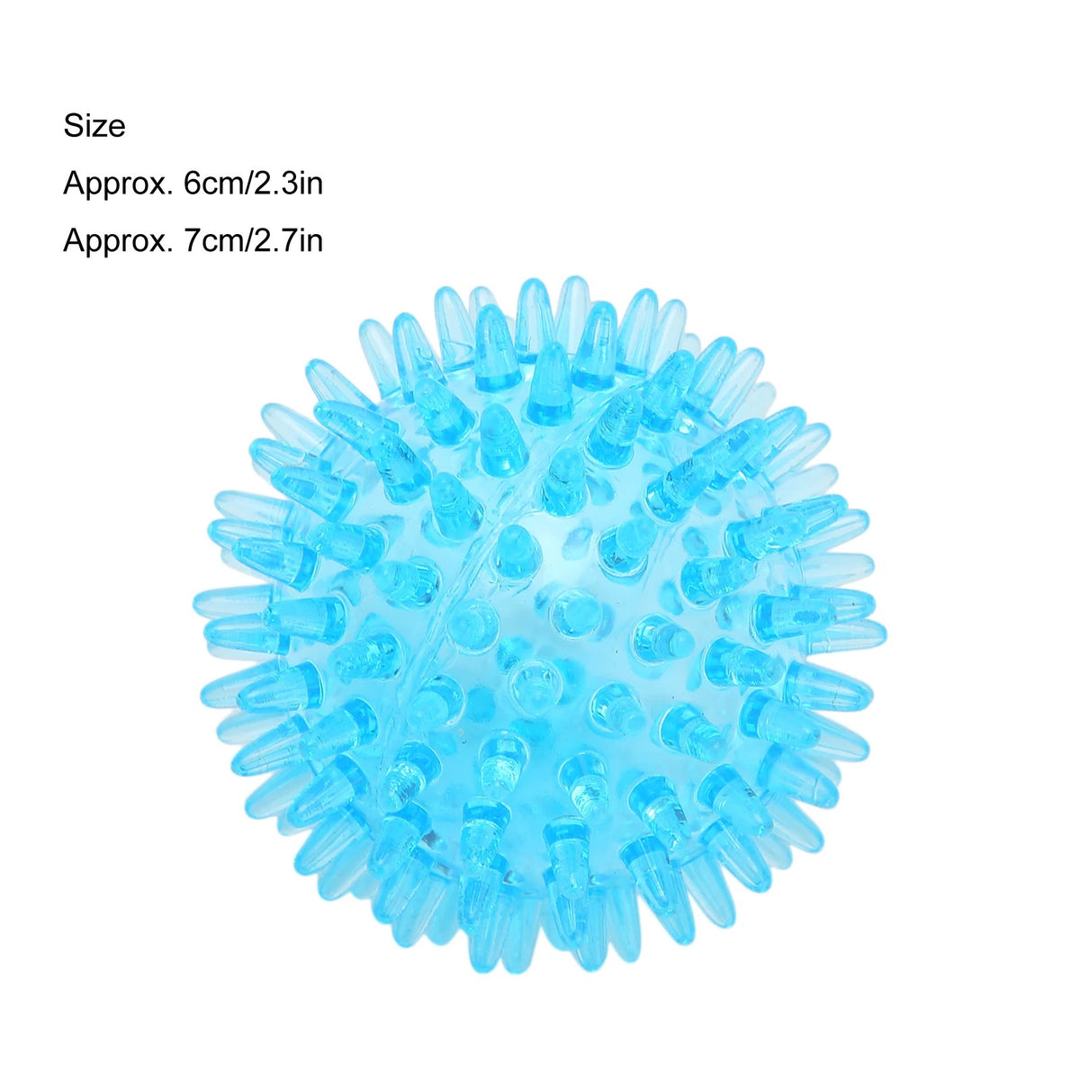 Spiky Ball Hollow Soft Stress Relief Massage Ball for Hand Wrist