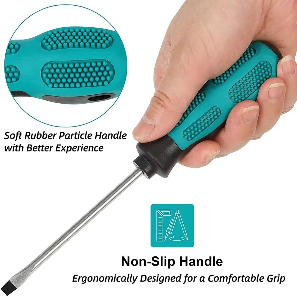 Magnetic Flathead Screwdriver – 3mm to 6mm