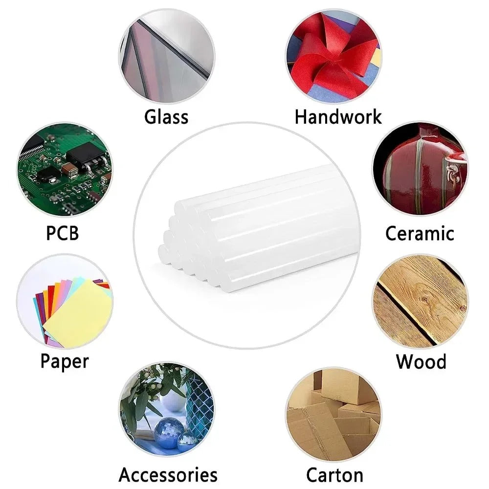 Hot Melt Glue Sticks – 7mm High-Strength Adhesive