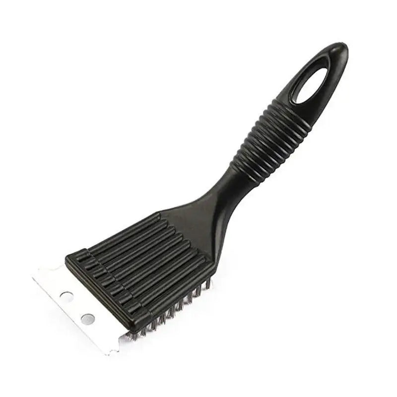 Durable BBQ Grill Cleaning Brush – Steel Wire Bristles for Home & Outdoor Grills