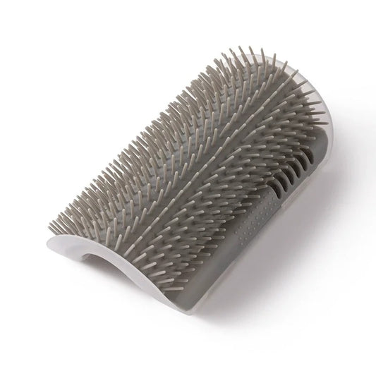 Cat Massage Comb Pet Hair Removal Brush Wall Corner Interactive Cat Hair Shedding Cleaning